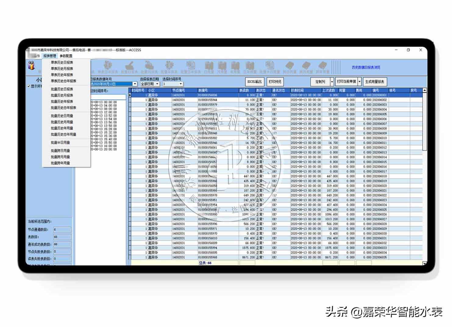 集中抄表管理系統讓水務(wù)工作有了重大突破