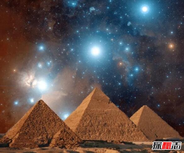 胡夫金字塔與獵戶(hù)星座的關(guān)系：古埃及人認為那是神的住所
